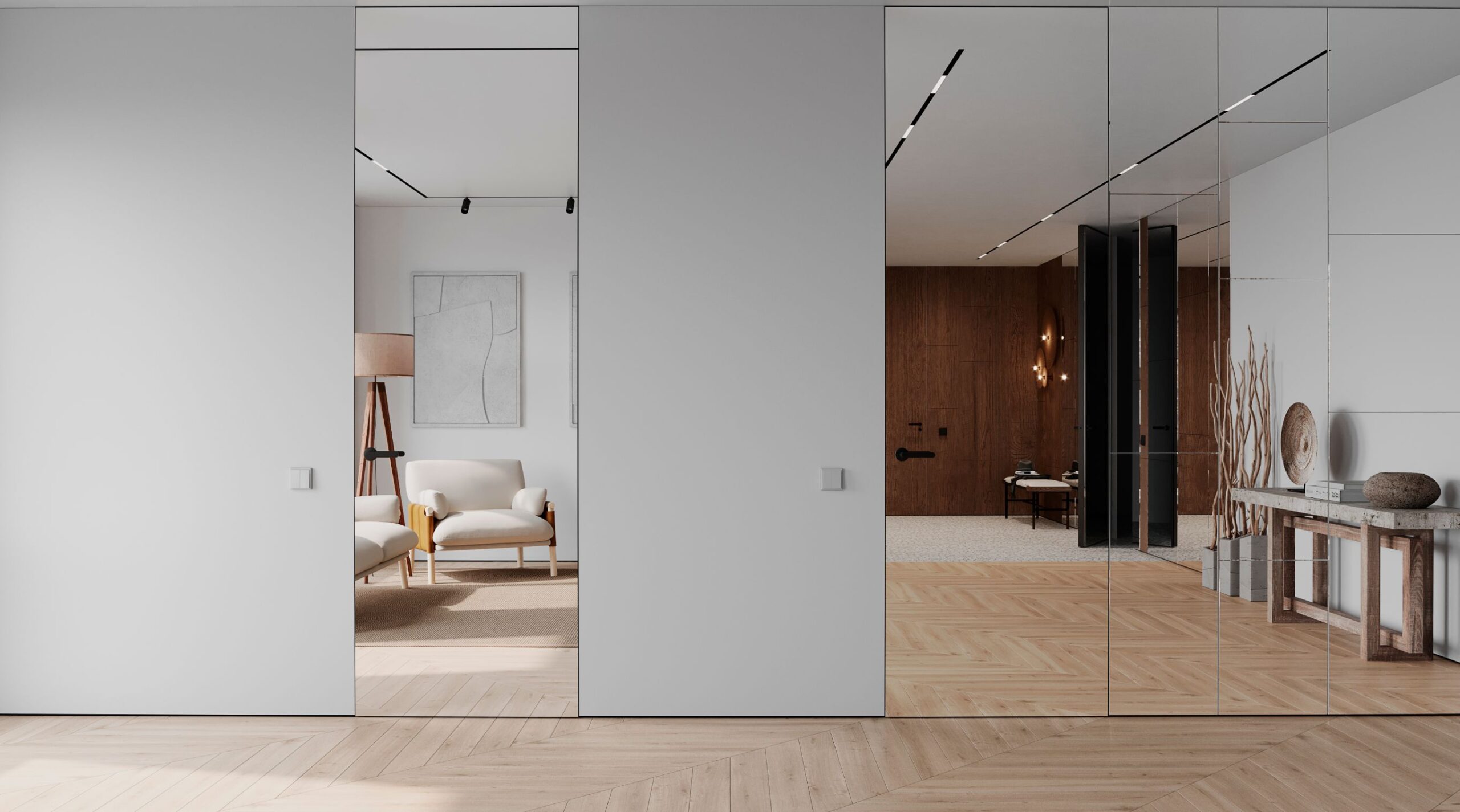 Intiri drzwi ukryte smartwall concealed doors